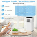 Portable Air Conditioner 8000 BTU with Remote Control by DirectDeals