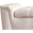 ALDEN ARMED STORAGE BENCH