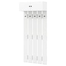 Entryway Wall Coat Rack Wall Mounted Coat Clothes Rack by LJGDeals