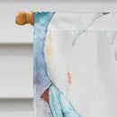 Flower - Magnolia House Flag 28x40 Porch Sleeve Pole Decorative Outside Yard Banner Artwork Wall Hanging, Polyester