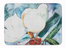 Flower - Magnolia Memory Foam Kitchen Mat Machine Washable Anti-Fatigue Cushion Comfort Bath or Kitchen Rug