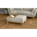 Reversible Tray Ottoman - Tan by HouseOfZazla