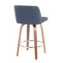 Mid-Century Modern Counter Stool