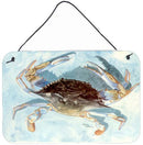 Blue Crab Aluminium Metal Wall or Door Hanging Prints
