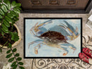 Blue Crab Doormat - 24x36 Decorative Floor Mat – Indoor/Outdoor Rug