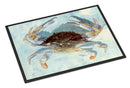 Blue Crab Doormat - 24x36 Decorative Floor Mat – Indoor/Outdoor Rug