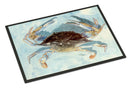 Blue Crab Doormat - 18x27 Decorative Floor Mat – Indoor/Outdoor Rug with Artistic Flair