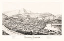 Vintage Map of Windsor, Vermont 1886