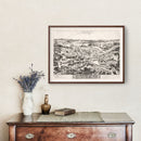 Vintage Map of Ballardvale, Massachusetts 1885