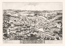 Vintage Map of Ballardvale, Massachusetts 1885