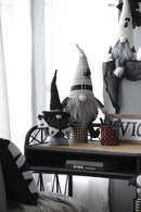 Handcrafted Pair of 23-Inch Halloween Gnomes by Bruce