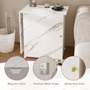 4 In 1 Folding Sewing Table With Lockable Wheels, Multi Functional Craft Station - White by HouseOfZazla