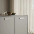 Light Beige "Leaf" Tab Drawer Pulls