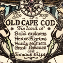 Vintage Map of Cape Cod, 1930
