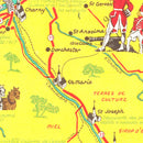 Vintage Map of Saguenay, 1948