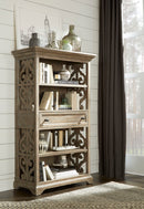 Tinley Park - Bookcase - Dove Tail Gray