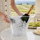 Grape Handle Acrylic Ice Bucket by Arthur Court Designs