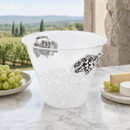 Grape Handle Acrylic Ice Bucket by Arthur Court Designs