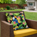 6 Pack Outdoor Pillow Covers - Water-Repellent Decorative Cushion Covers