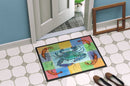Crab Doormat Indoor Outdoor 24H X 36W Front Door Mat Rugs for Entryway, Non Slip Washable Low Pile,