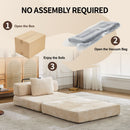 Convertible Floor Sofa Bed With Fixed Shape Frame For Living Room by HouseOfZazla
