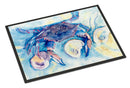 Crab   Doormat Indoor Outdoor 24H X 36W Front Door Mat Rugs for Entryway, Non Slip Washable Low Pile,