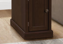 Accent End Table, Storage Drawer, Versatile Design - Espresso by HouseOfZazla
