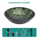 Vessel Sink With Faucet And Pop-Up Drain by HouseOfZazla