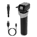 Electric Foil Face Shaver 5-Blade Electric Razor for Men Wet & Dry Jawline Beard Trimmer Precision Sideburn Shavers IPX6 Waterproof with LED DisplayÊC