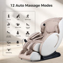 Bosscare - 3D Zero Gravity Massage Chair, Full Body Shiatsu Recliner With App by HouseOfZazla