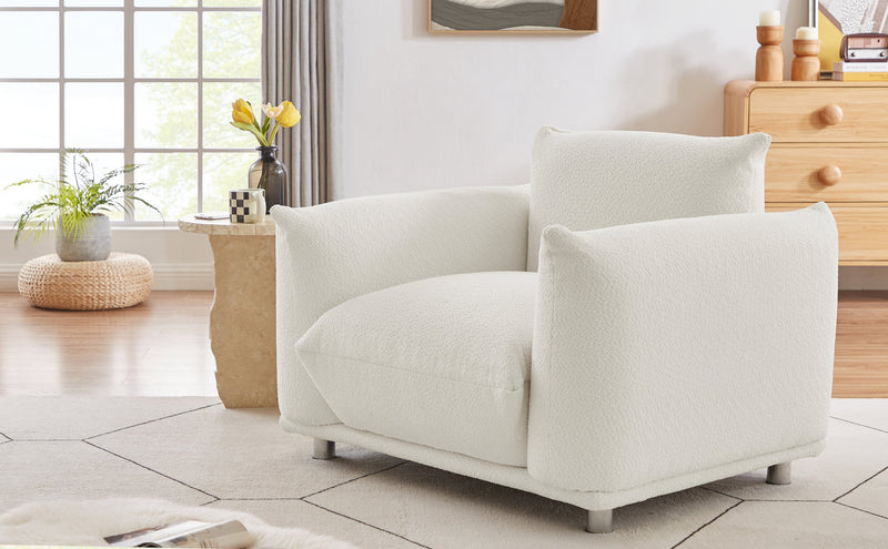 Walker Edison | Sherpa Cloud Accent Chair