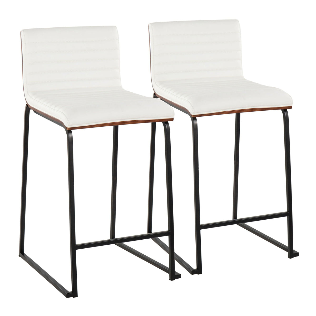 Mason Mara - Contemporary Fixed Height Quality Counter Stool (Set of 2), photo 3 of 15
