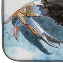 Crab Dish Drying Mat Absorbent Dish Drying Mat Pad for Kitchen Counter Dish Drainer Mat for Countertop, 14 x 21", Multicolor