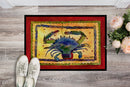 Crab Doormat Indoor Outdoor 24H X 36W Front Door Mat Rugs for Entryway, Non Slip Washable Low Pile,