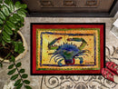 Crab Doormat Indoor Outdoor 24H X 36W Front Door Mat Rugs for Entryway, Non Slip Washable Low Pile,