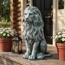 Magnesium Oxide Sitting Lion Statue