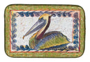 Pelican Dish Drying Mat Absorbent Dish Drying Mat Pad for Kitchen Counter Dish Drainer Mat for Countertop, 14 x 21", Multicolor