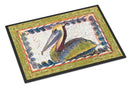 Pelican Doormat Indoor Outdoor 24H X 36W Front Door Mat Rugs for Entryway, Non Slip Washable Low Pile,