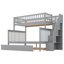 Bunk Bed With Staircase by HouseOfZazla