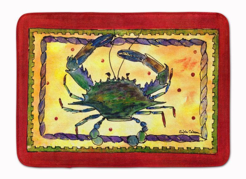 Crab Machine Washable Memory Foam Mat