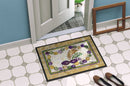 Mardi Gras Beads Doormat Indoor Outdoor 24H X 36W Front Door Mat Rugs for Entryway, Non Slip Washable Low Pile,