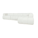 122" Modern L-Shaped Sectional Sofa with Chaise Lounge by HouseOfZazla