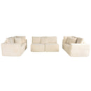 Modular U Shaped Sectional Sofa With Reversible Design by HouseOfZazla