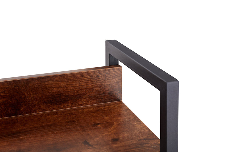 3 LAYER DISPLAY Bookshelf H Ladder Shelf Storage Shelves Rack Shelf Unit METAL FRAME, Tigger, 1 pc per carton