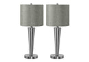 Contemporary Table Lamp Set of 2 with USB Port by HouseOfZazla