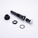 8 inch Widespread Bathroom Faucet Matte Black Bathroom Faucets for Sink 3 Hole Brass 2 Handle Lavatory Square Faucet Modern rv Bathroom Faucets