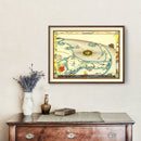 Vintage Map of Cape Cod, 1938