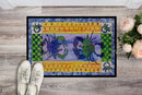 Crab Doormat Indoor Outdoor 24H X 36W Front Door Mat Rugs for Entryway, Non Slip Washable Low Pile,