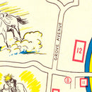 Vintage Map of Prescott, Arizona 1950