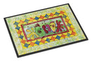 Kissing Fish Doormat Indoor Outdoor 24H X 36W Front Door Mat Rugs for Entryway, Non Slip Washable Low Pile,